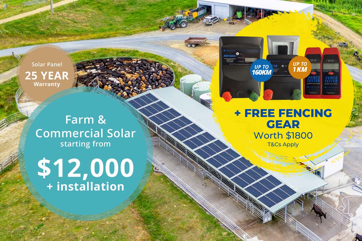 farm solar panel system - fencing promo